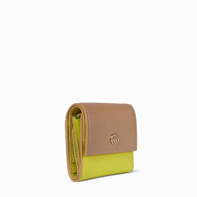 Bi-color GG Marmont mini wallet