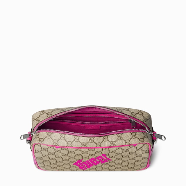 Medium crossbody bag with print