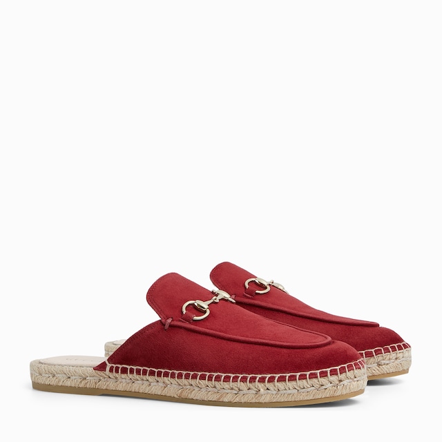 Women's espadrille mule with Horsebit