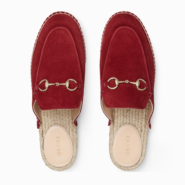 Women's espadrille mule with Horsebit