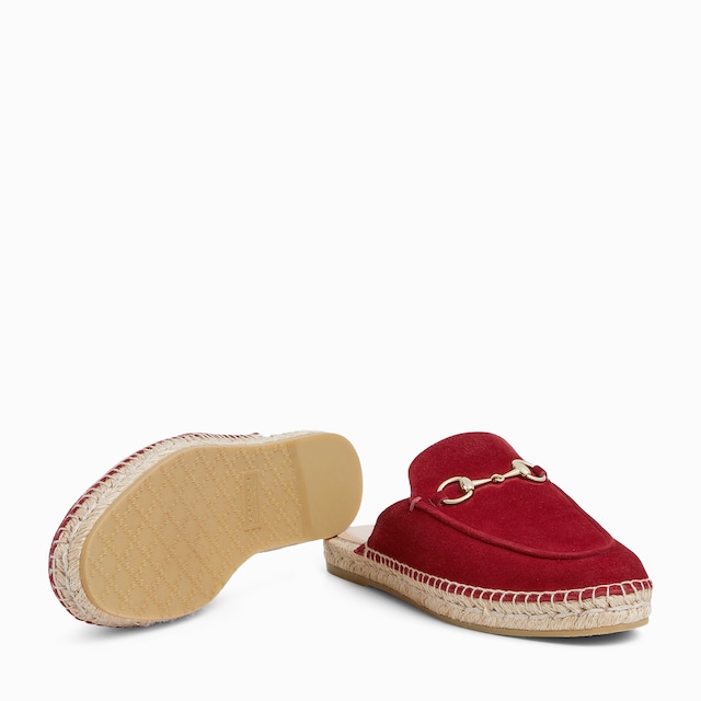 Women's espadrille mule with Horsebit