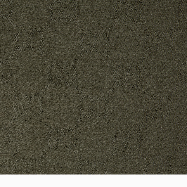 GG wool and silk jacquard shawl