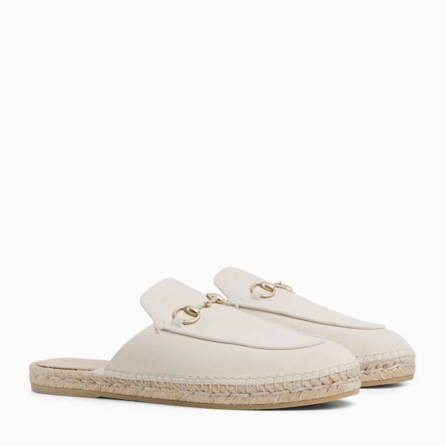 Women's espadrille mule with Horsebit