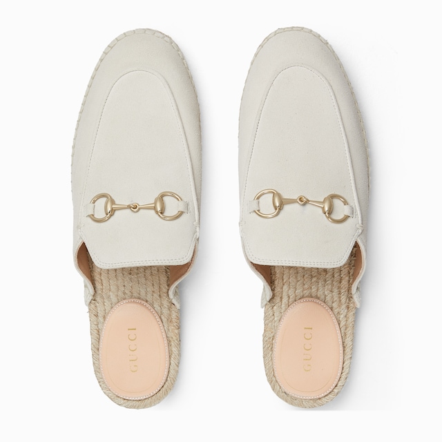Women's espadrille mule with Horsebit