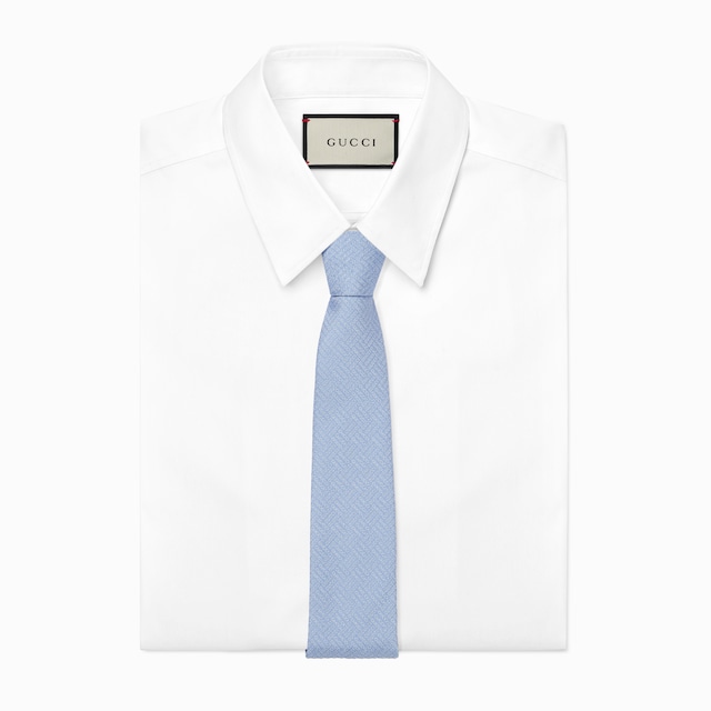 Gucci silk jacquard tie