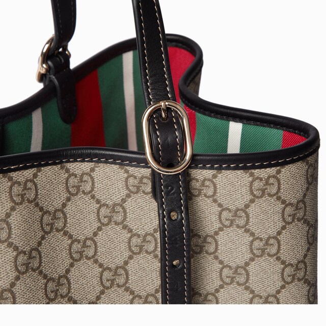 GG Emblem large tote bag - image 2
