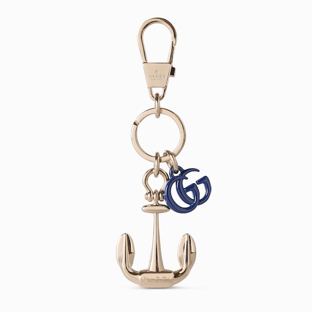 Keychain with anchor and Double G