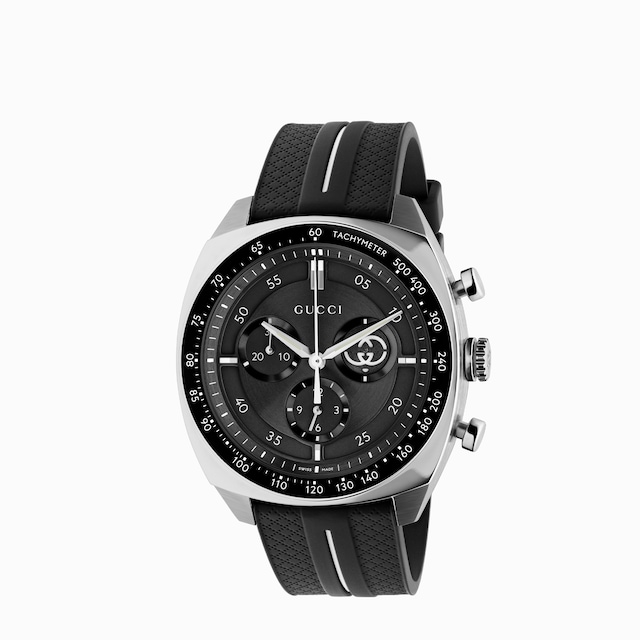 時計 GUCCI watch Gucci Interlocking watch, 41mm in green rubber | GUCCI® US