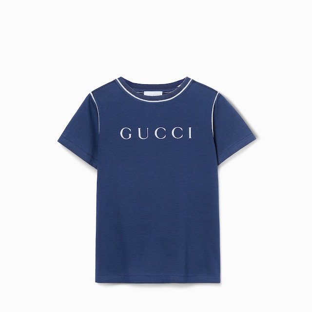 Children's printed cotton T-shirt