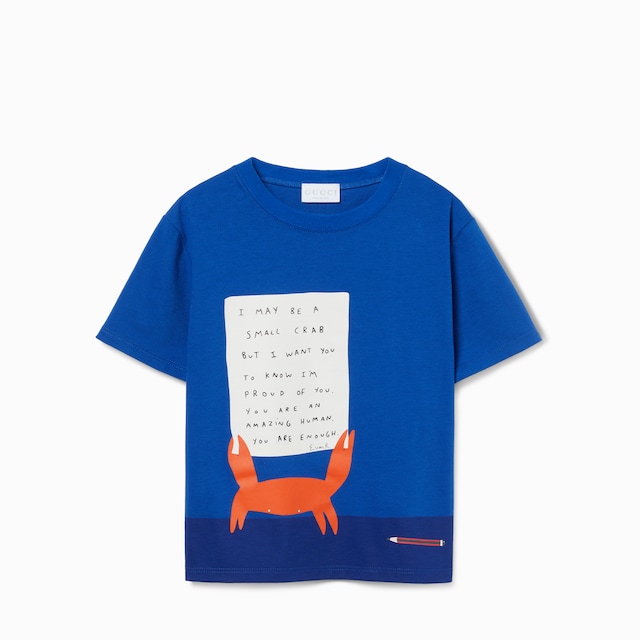 Children's printed cotton T-shirt
