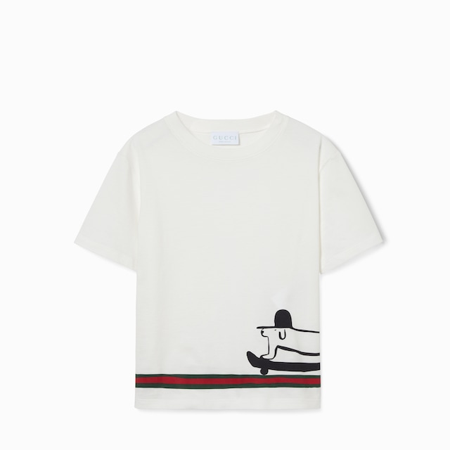 Children's cotton T-shirt with print