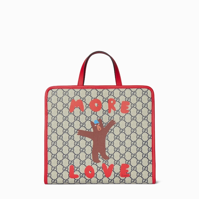 Children's GG tote bag with print