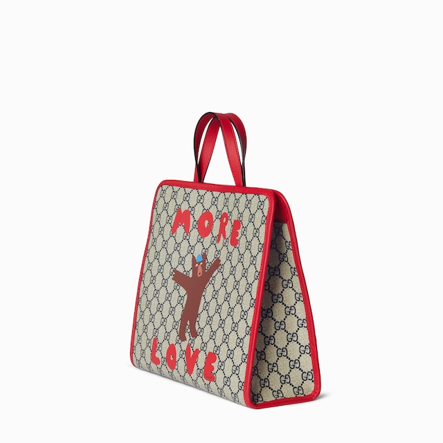 Children's GG tote bag with print