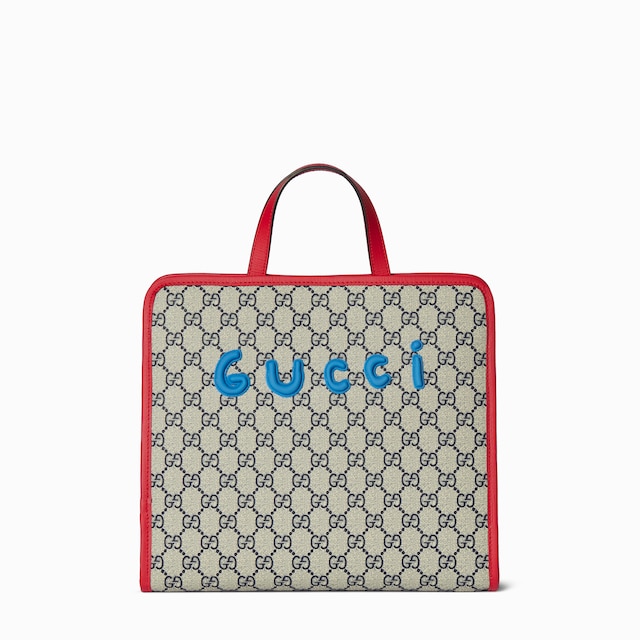 Children's GG tote bag with print