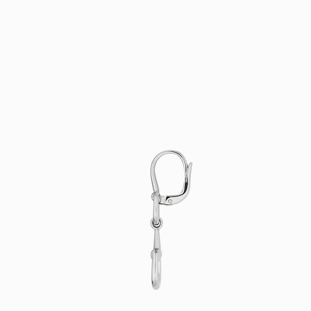 Gucci Horsebit 18k drop diamond earrings