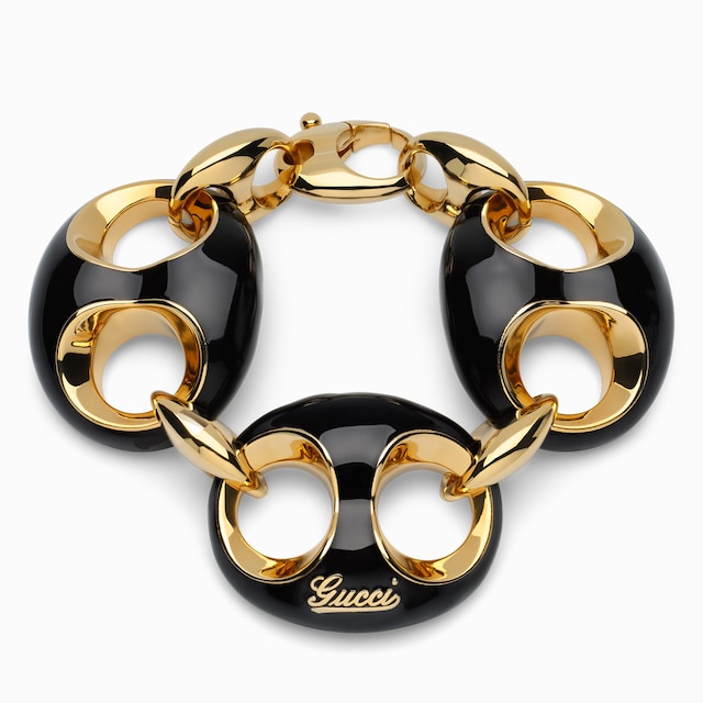 Gucci Marina Chain enamel bracelet