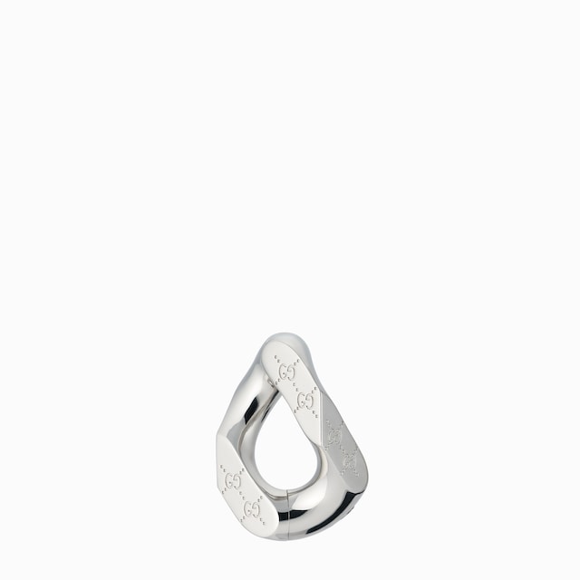 Gucci Signature engraved mono earring