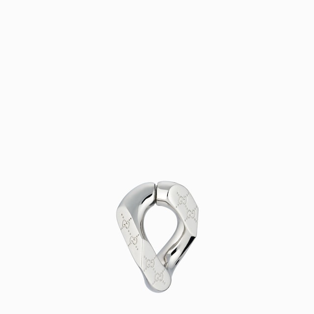 Gucci Signature engraved mono earring