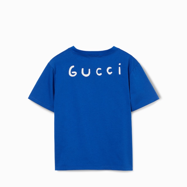 Children's printed cotton T-shirt