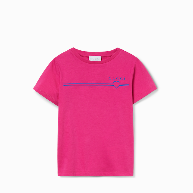 Children's cotton T-shirt with print