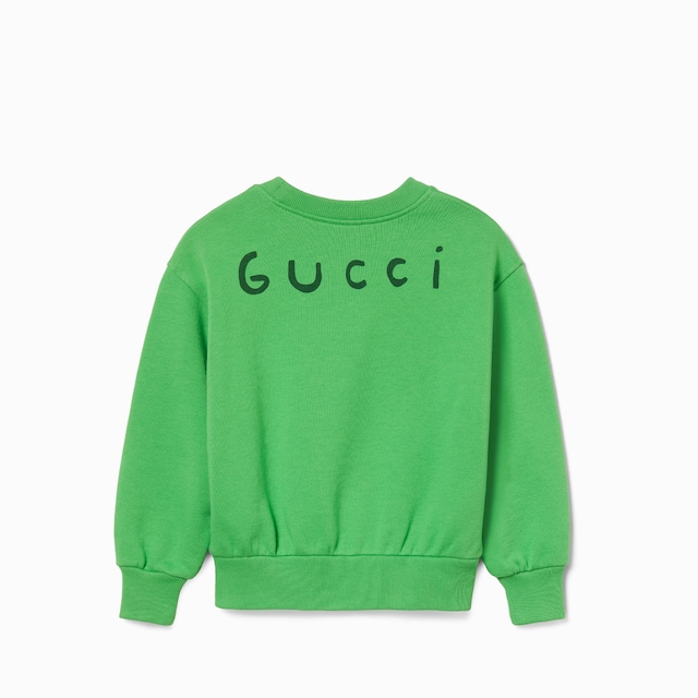 Children's printed cotton sweatshirt