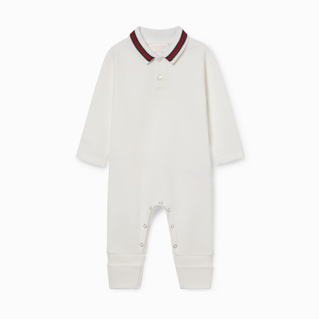Baby cotton one-piece with Web