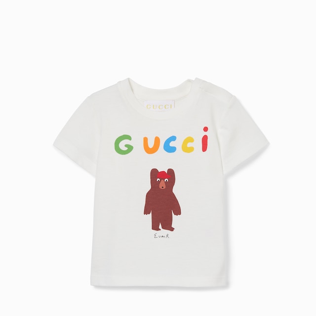 Baby cotton T-shirt with print