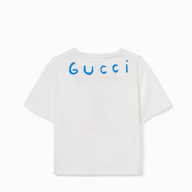 Children's cotton T-shirt with print