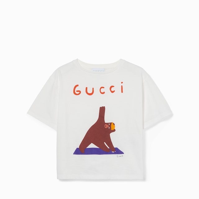 Children's cotton T-shirt with print