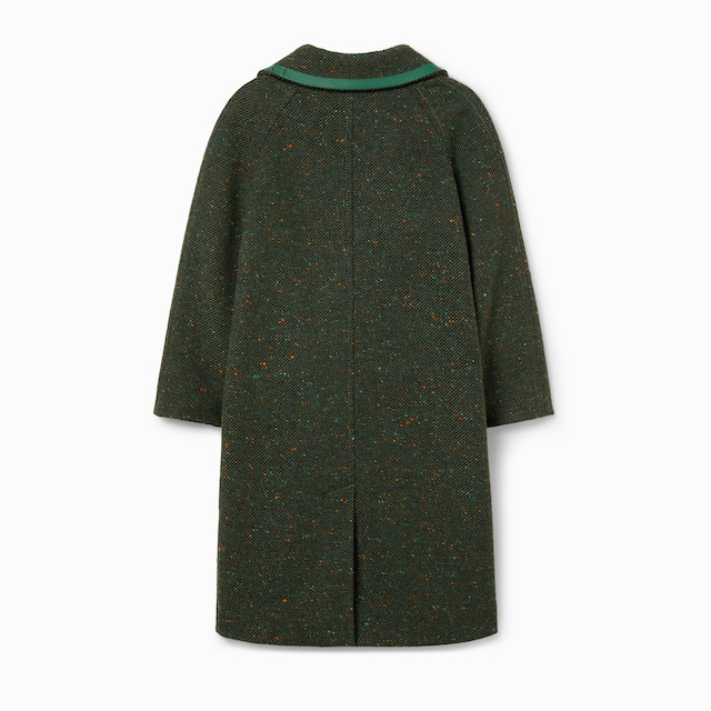 Children's wool tweed coat