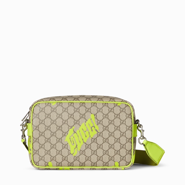 Medium crossbody bag with print
