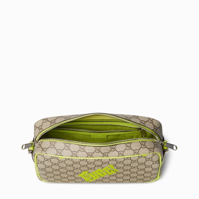 Medium crossbody bag with print