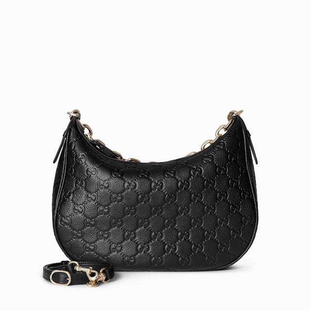 GG Emblem large shoulder bag