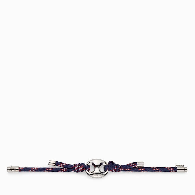 Gucci Marina Chain fabric bracelet