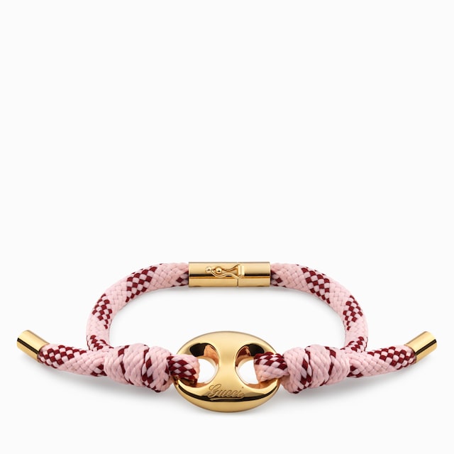 Gucci Marina Chain fabric bracelet