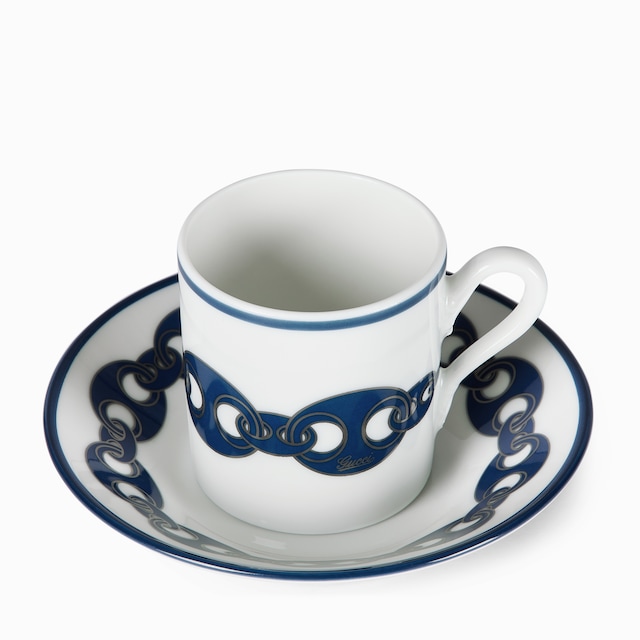 Gucci Marina Tasse und Untertasse, 2er-Set
