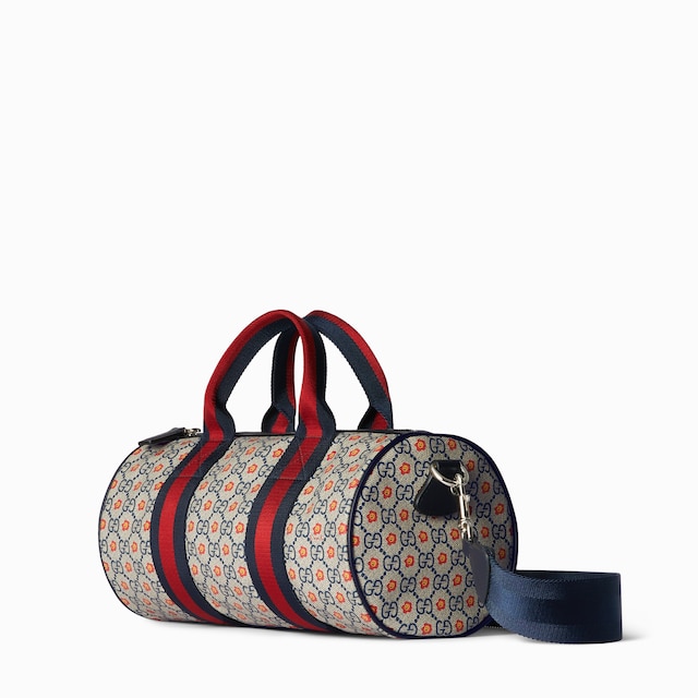Children's printed GG duffle bag