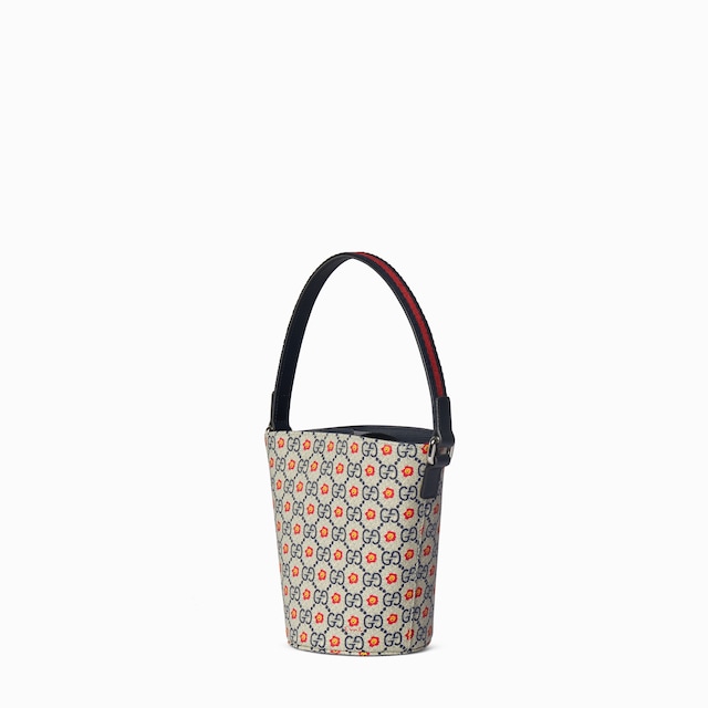 Children's printed GG bucket bag