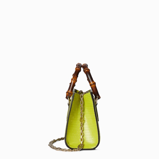 Gucci Diana lizard small tote bag