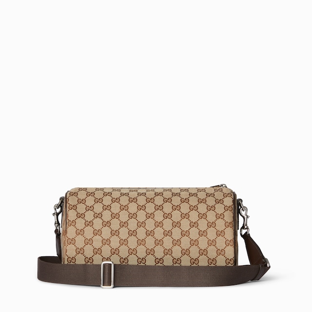 GG canvas small cylinder bag 