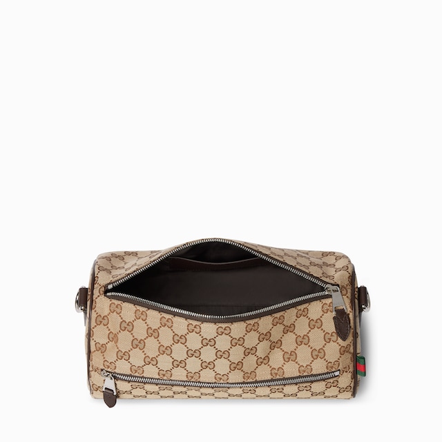 GG canvas small cylinder bag 