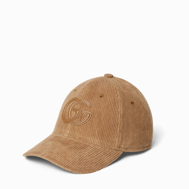 Baseballkappe aus Samt mit Stickerei