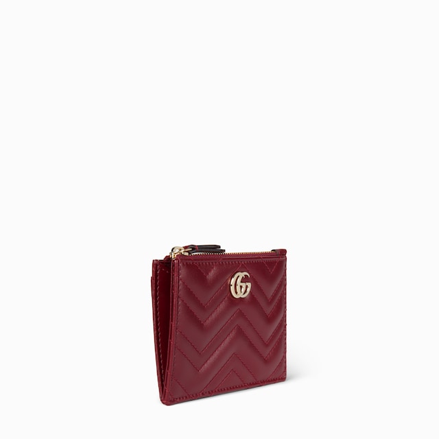 Étui à clés zippé GG Marmont