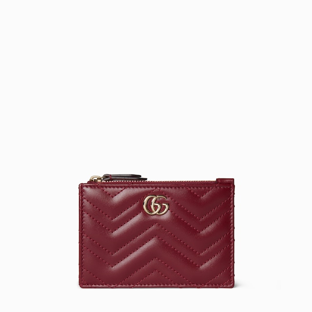 Étui à clés zippé GG Marmont