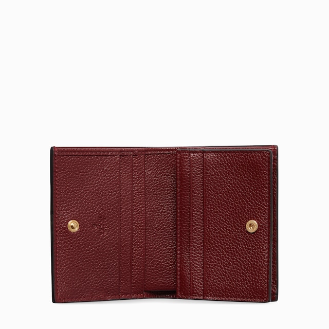Bi-color GG Marmont small wallet