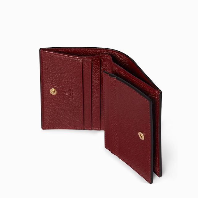 Bi-color GG Marmont small wallet