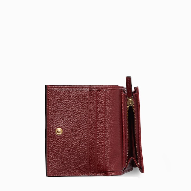 Bi-color GG Marmont small wallet