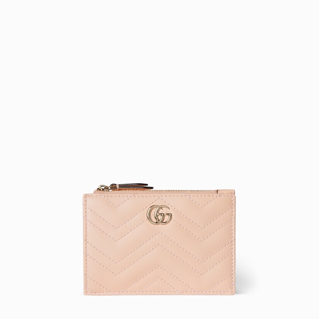 Étui à clés zippé GG Marmont