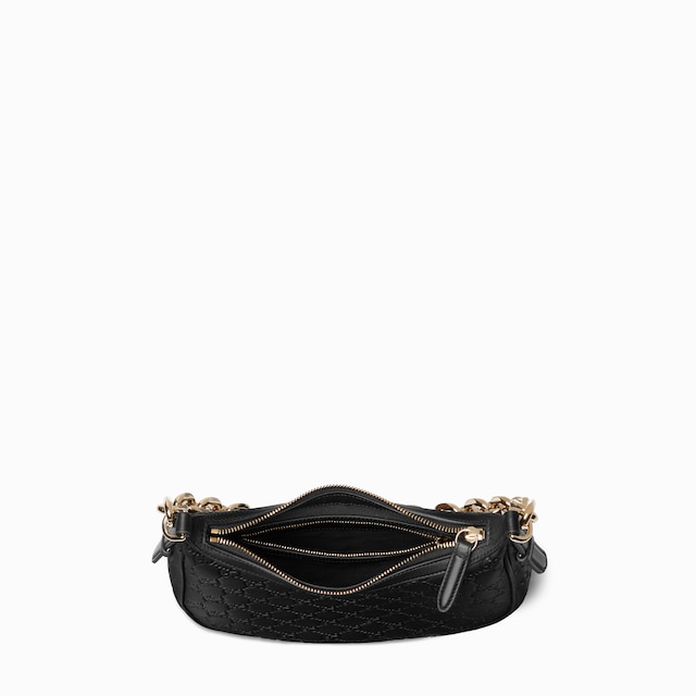 Sac à épaule GG Emblem format moyen