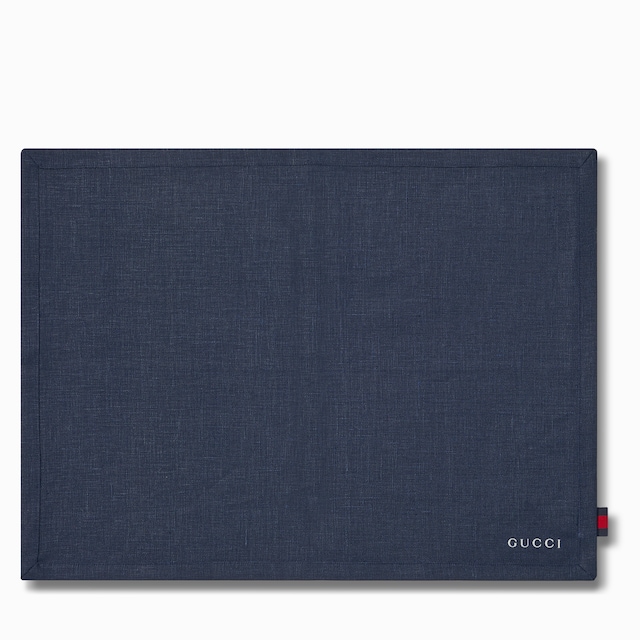 Tischset und Serviette aus Leinen